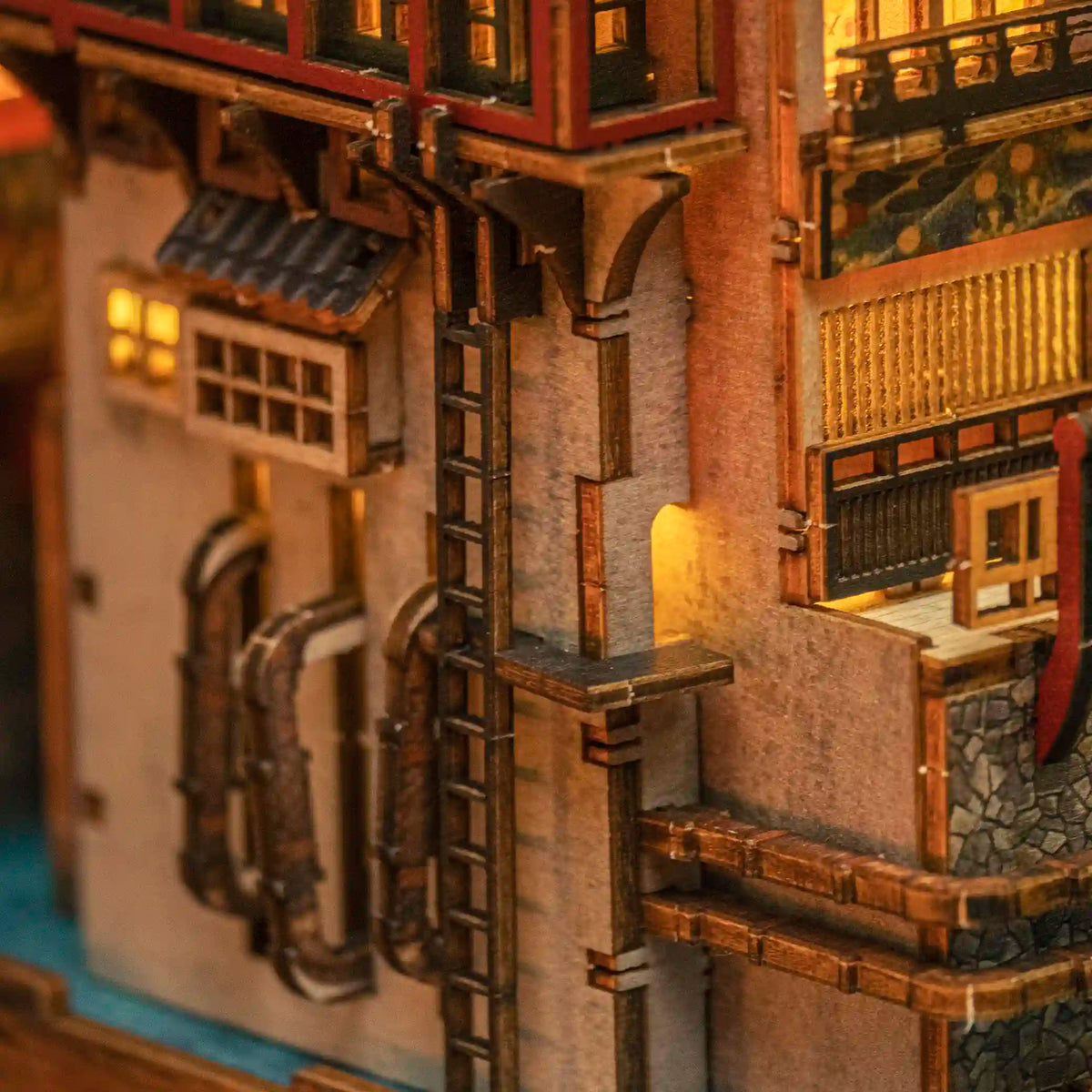 Book Nook Ginzan Onsen DIY kit - BN005