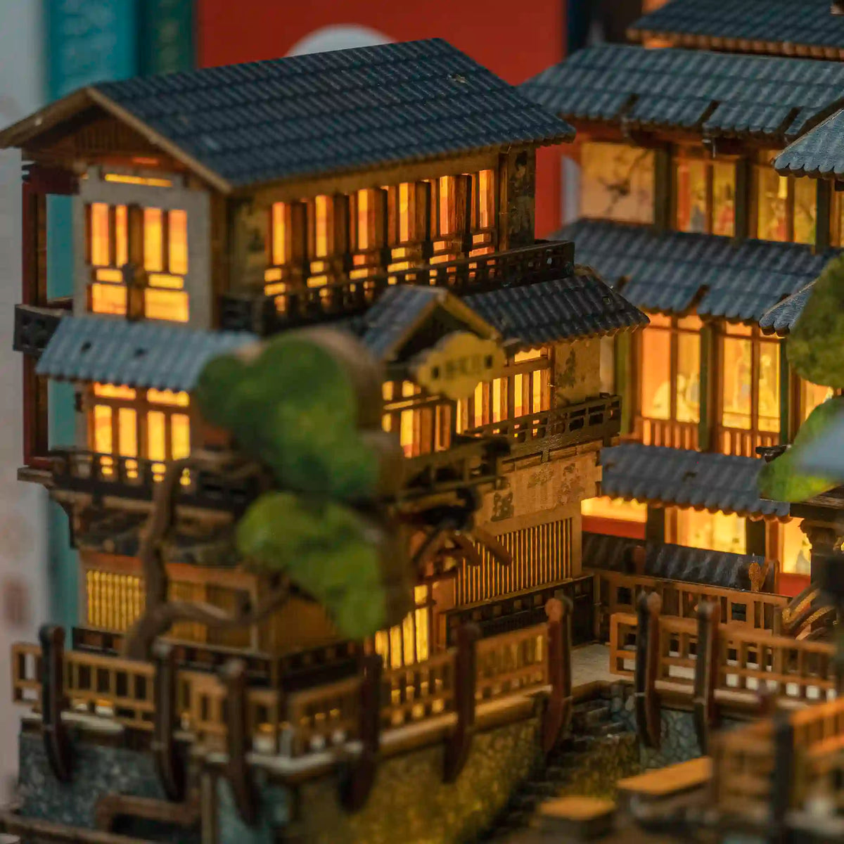 Book Nook Ginzan Onsen DIY kit - BN005