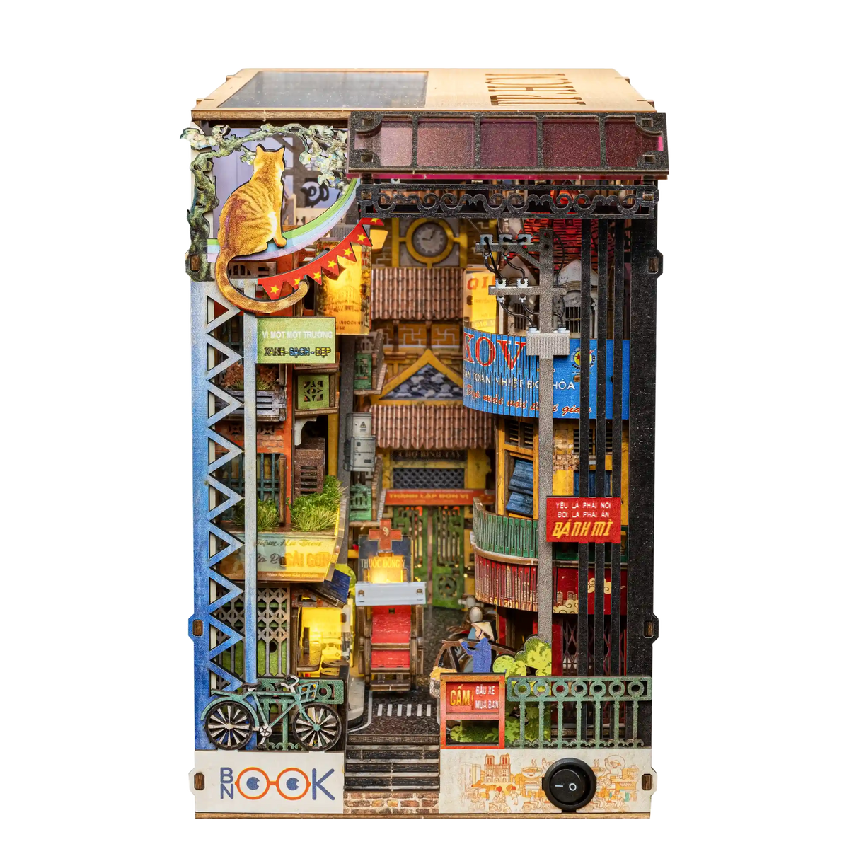 Book Nook The Saigon 1990s - Viet Nam DIY kit - BN029